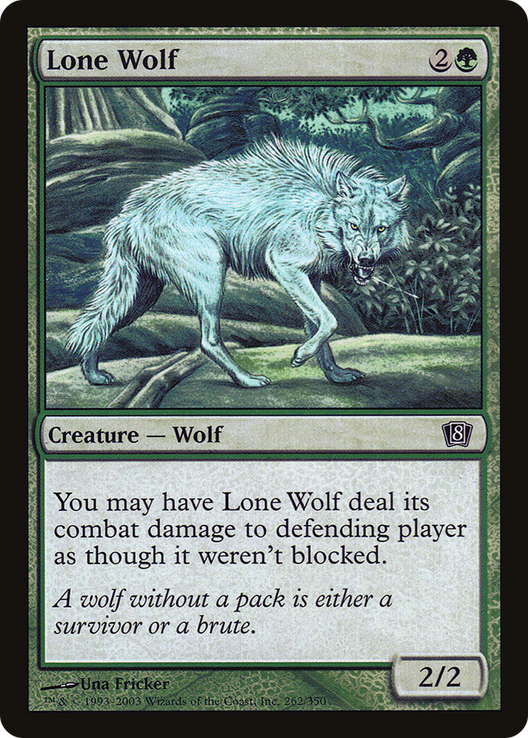 Lone Wolf - Foil