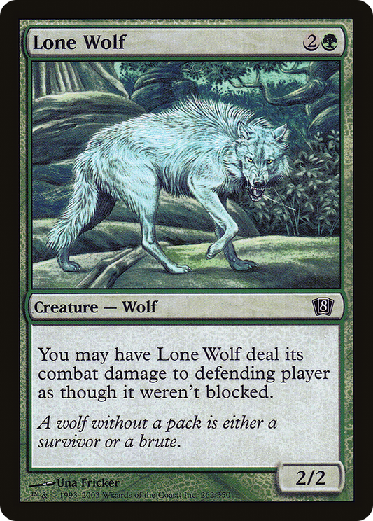 Lone Wolf - Foil