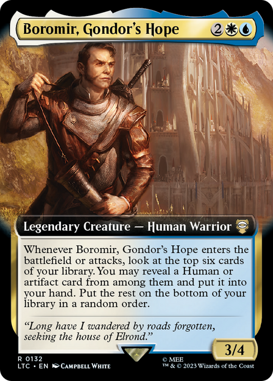 Boromir, Gondor's Hope (0132) (Extended Art)