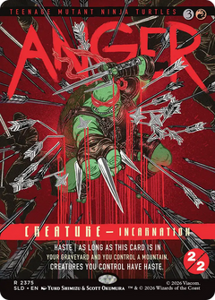 Anger (2375) (Showcase) (SLD) - Foil