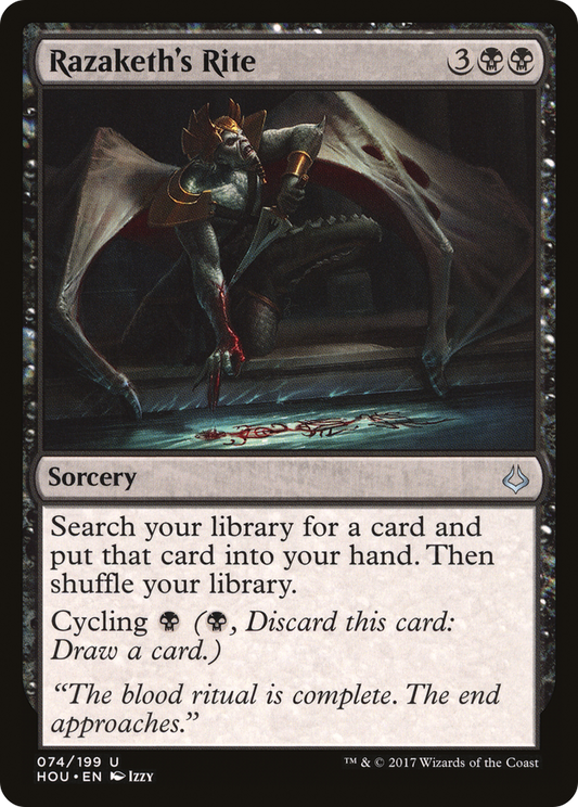 Razaketh's Rite - Foil