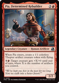 Pia, Determined Rebuilder (FRA)