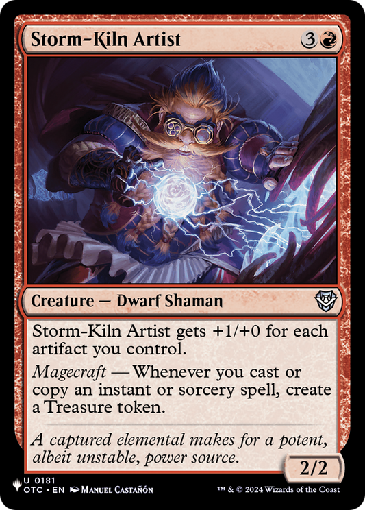 Storm-Kiln Artist (0181) (PLST)