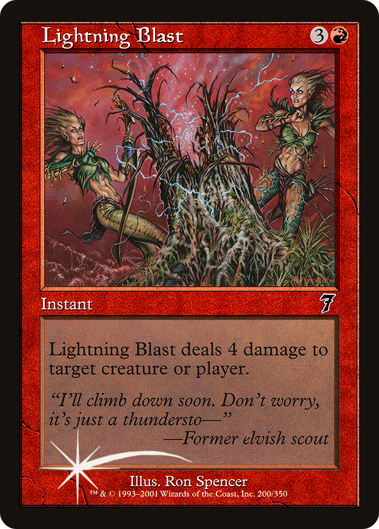 Lightning Blast - Foil