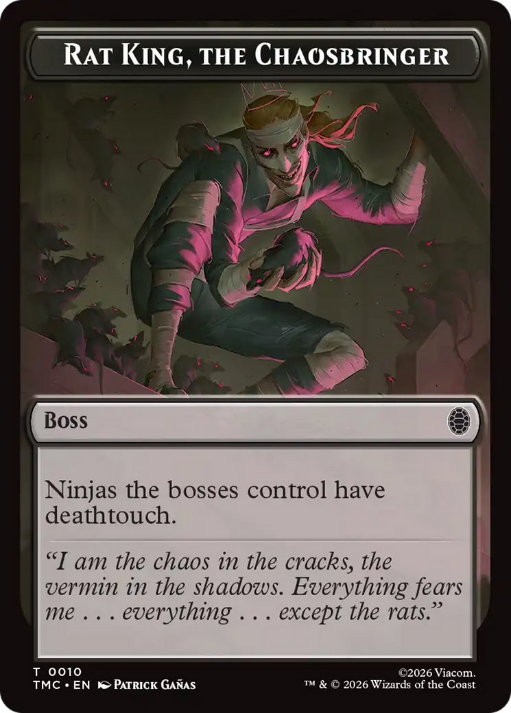 Rat King, the Chaosbringer Token (00010) (TTMC)