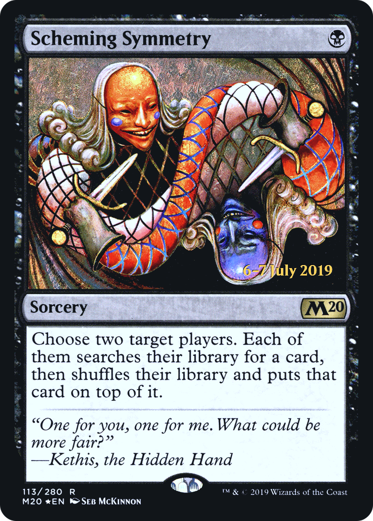 Scheming Symmetry (113) (Prerelease) - Foil