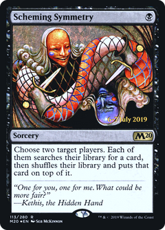 Scheming Symmetry (113) (Prerelease) - Foil