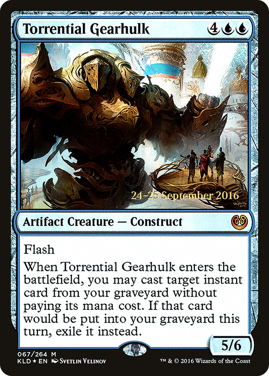 Torrential Gearhulk (067) (Prerelease) - Foil