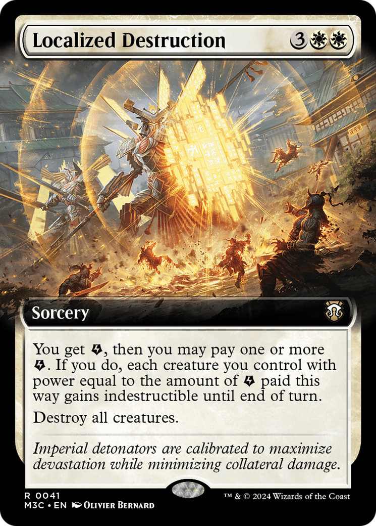 Localized Destruction (0041) (Extended Art) - Ripple Foil