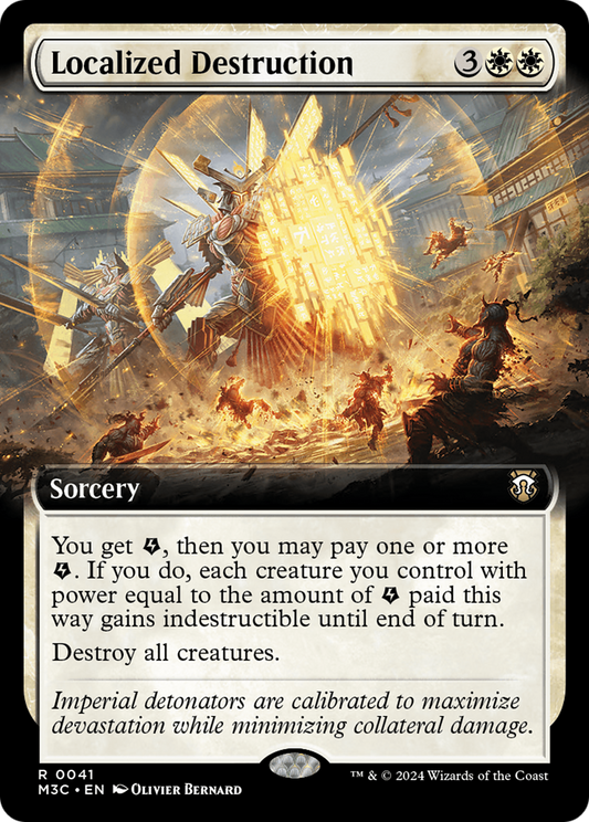 Localized Destruction (0041) (Extended Art) - Ripple Foil