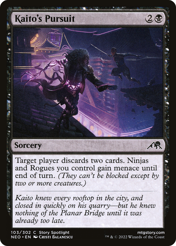 Kaito's Pursuit - Foil