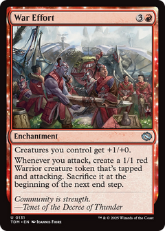 War Effort - Foil