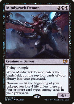 Mindwrack Demon - Foil