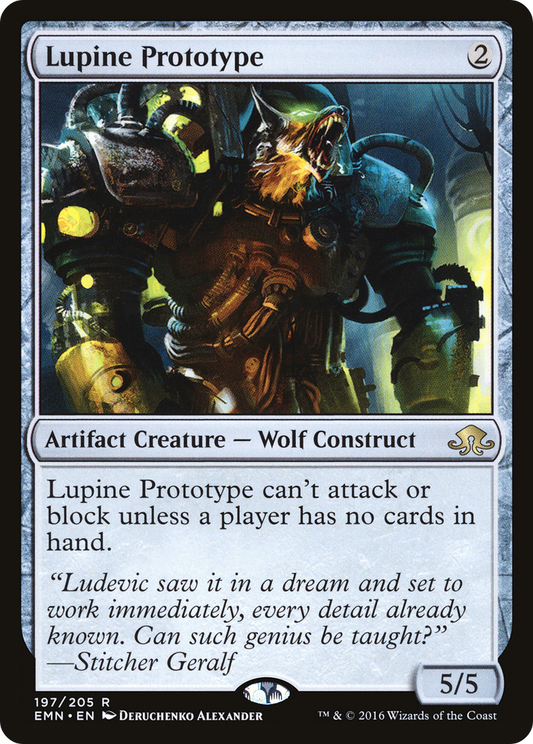 Lupine Prototype - Foil