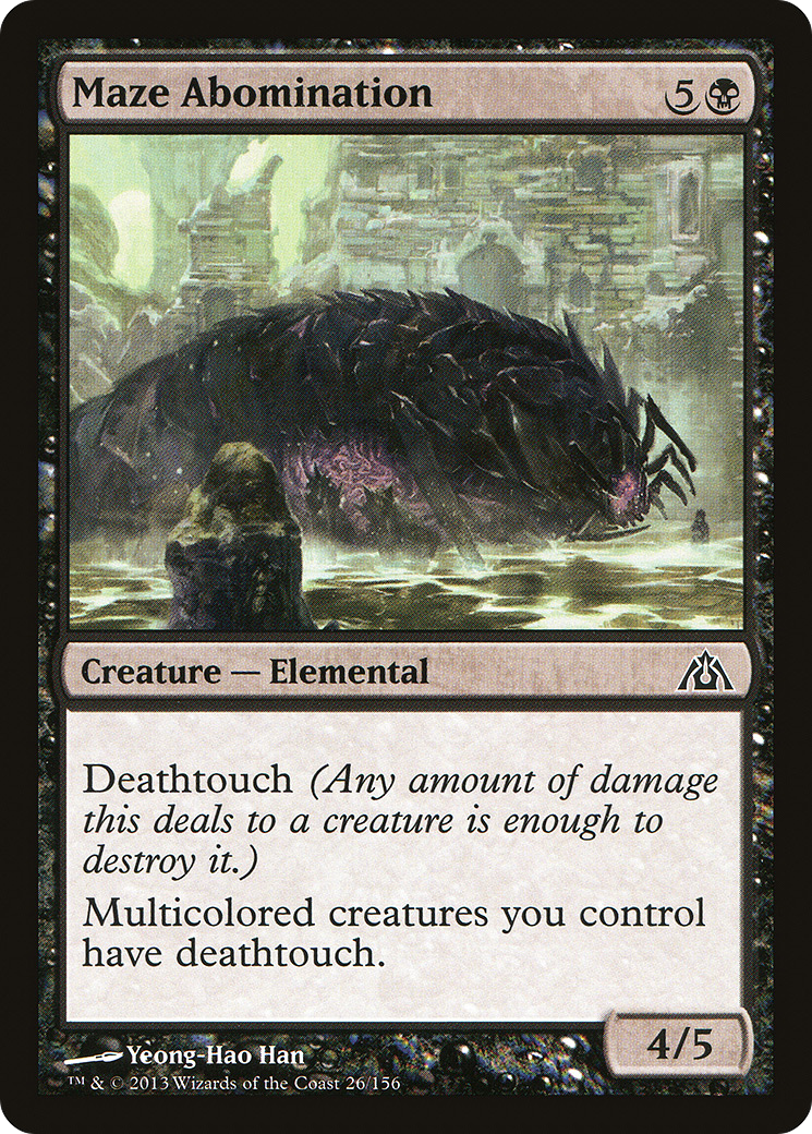 Maze Abomination - Foil
