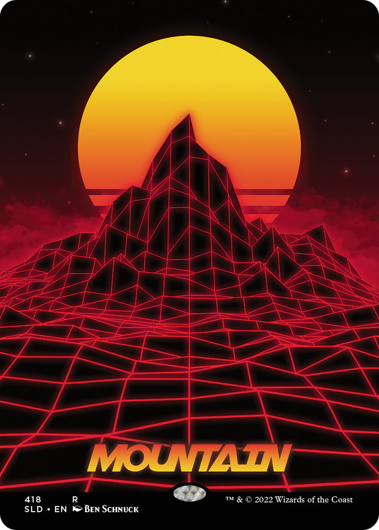 Mountain (418) (Showcase) - Foil