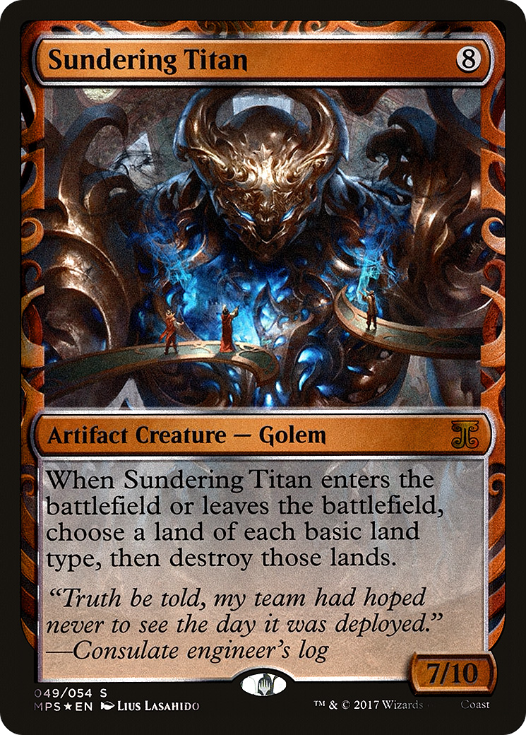 Sundering Titan (049) - Foil