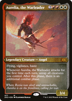 Aurelia, the Warleader - Foil Etched