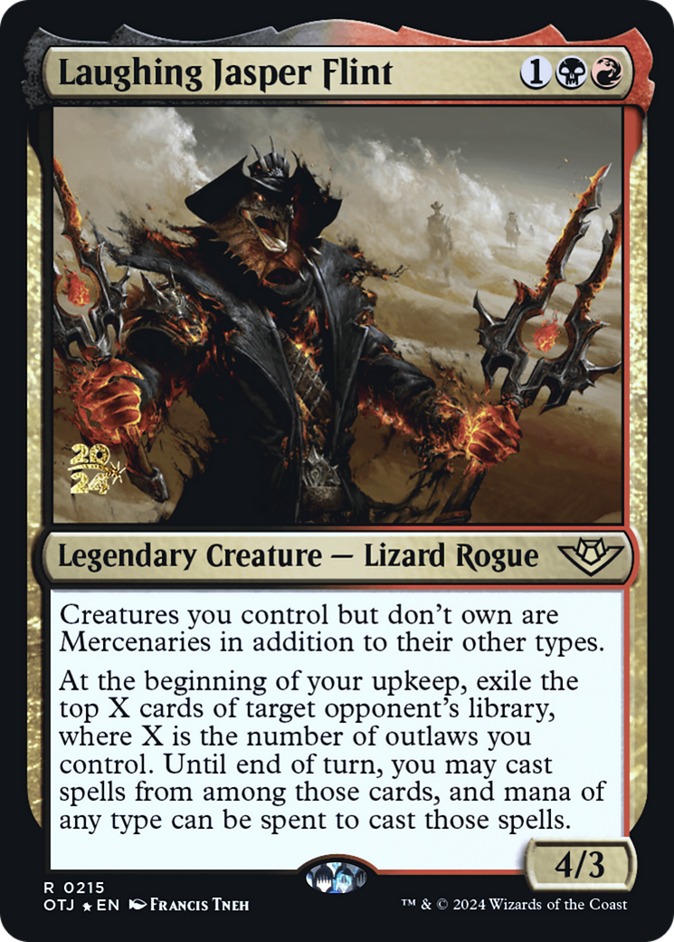 Laughing Jasper Flint (0215) (Prerelease) - Foil