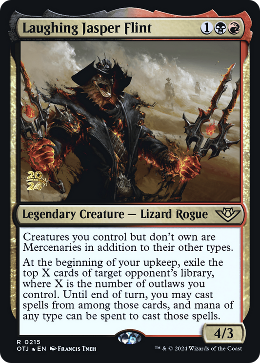 Laughing Jasper Flint (0215) (Prerelease) - Foil