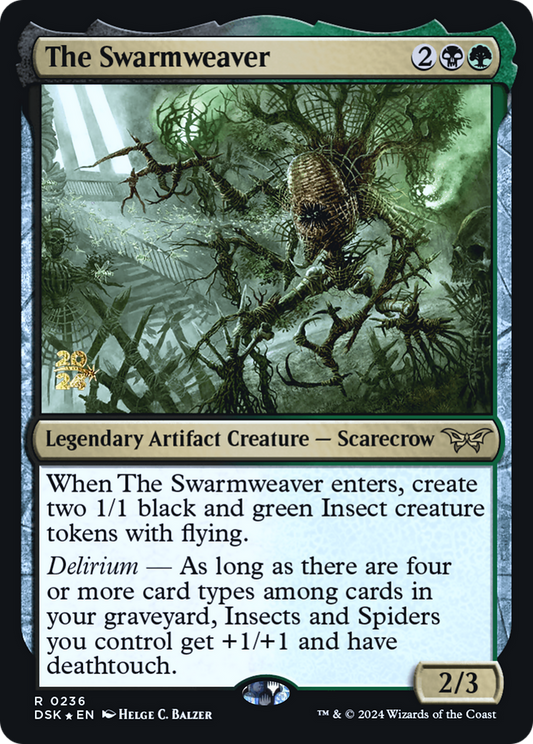 The Swarmweaver (0236) (Prerelease) - Foil