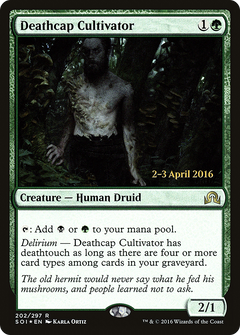 Deathcap Cultivator (202) (Prerelease) - Foil