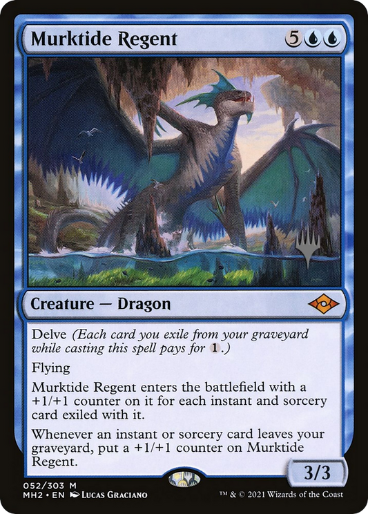 Murktide Regent (052) (Promo Pack) - Foil