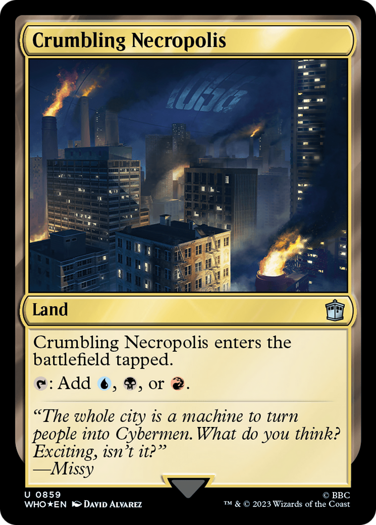 Crumbling Necropolis (0859) - Surge Foil