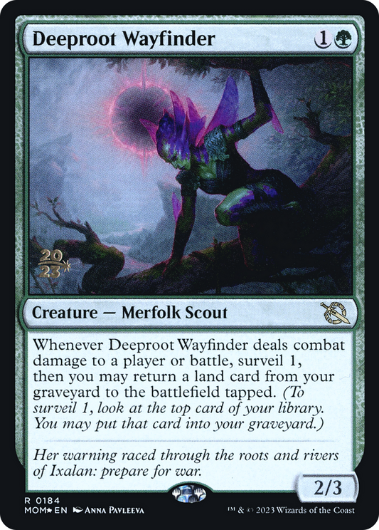 Deeproot Wayfinder (0184) (Prerelease) - Foil