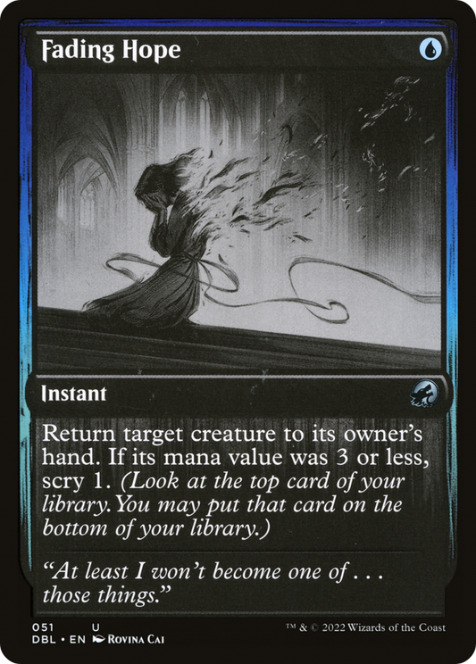 Fading Hope - Foil