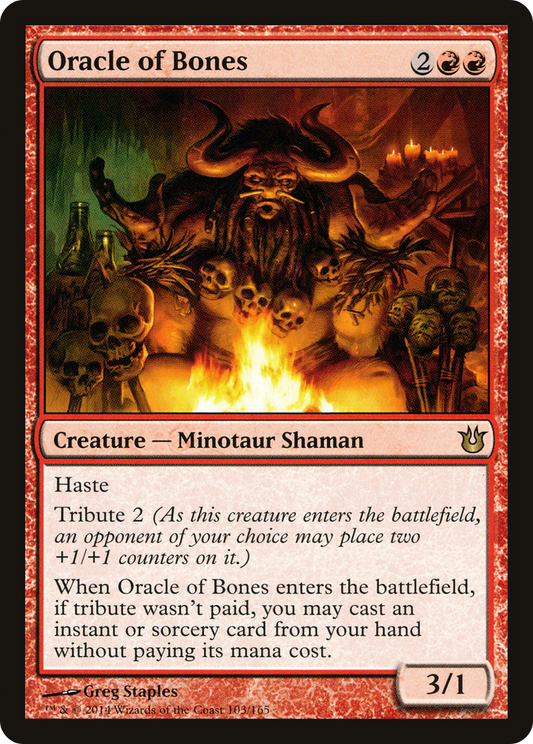 Oracle of Bones - Foil