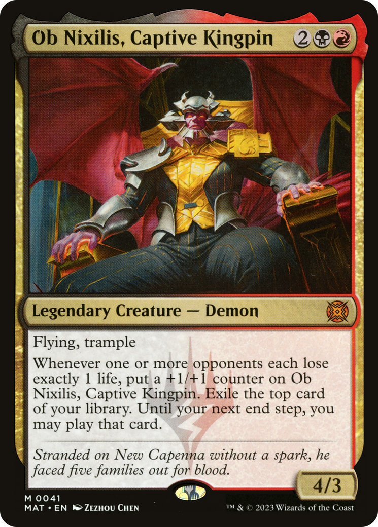 Ob Nixilis, Captive Kingpin - Foil