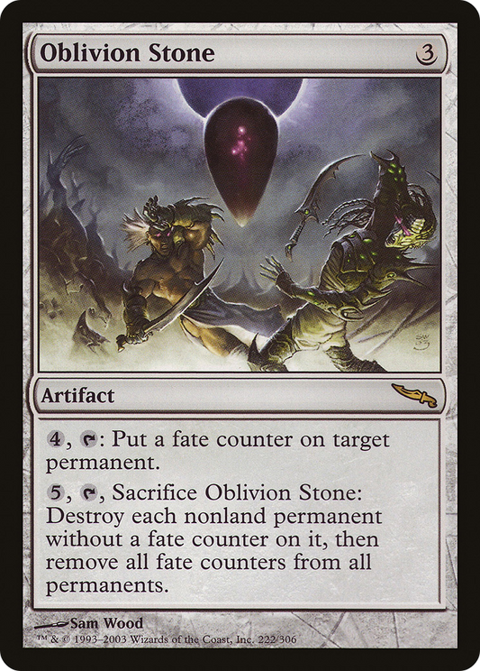 Oblivion Stone - Foil