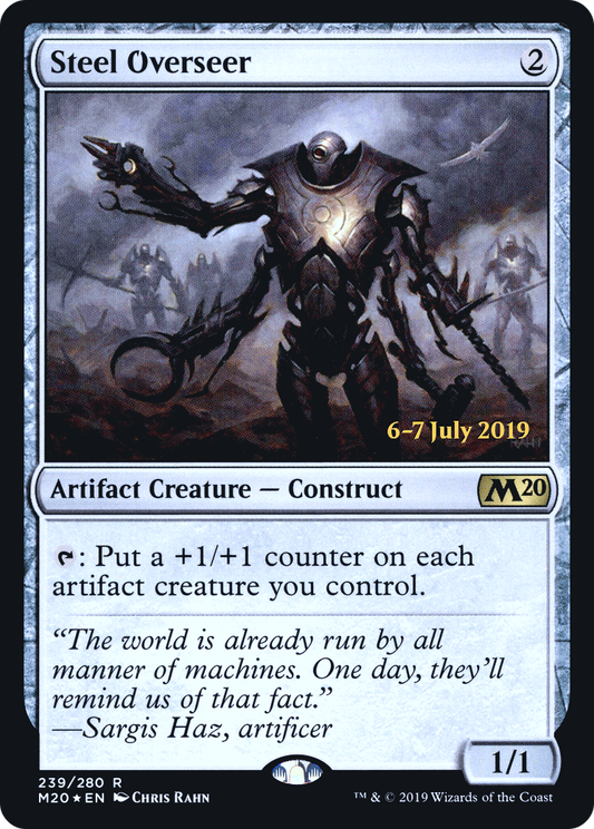 Steel Overseer (239) (Prerelease) - Foil