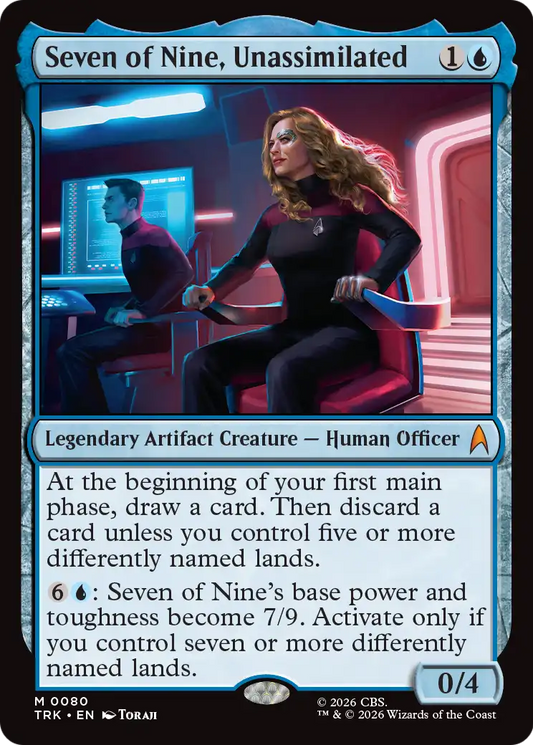 Seven of Nine, Unassimilated (TRK)