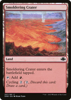Smoldering Crater - Foil