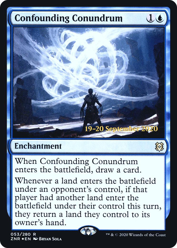 Confounding Conundrum (053) (Prerelease) - Foil