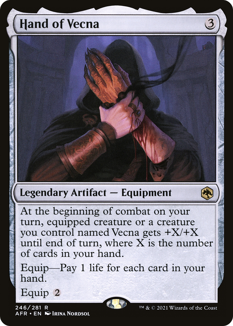 Hand of Vecna - Foil