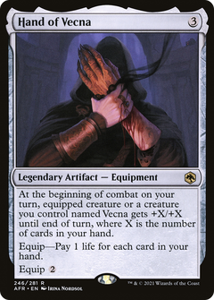 Hand of Vecna - Foil