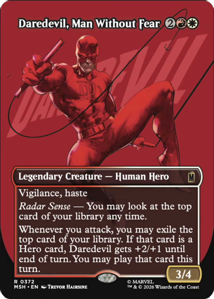 Daredevil, Man Without Fear (0372) (Borderless) (MSH)