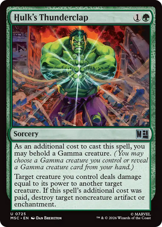 Hulk's Thunderclap (MSC)