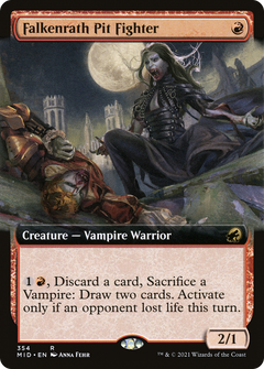 Falkenrath Pit Fighter (354) (Extended Art) - Foil
