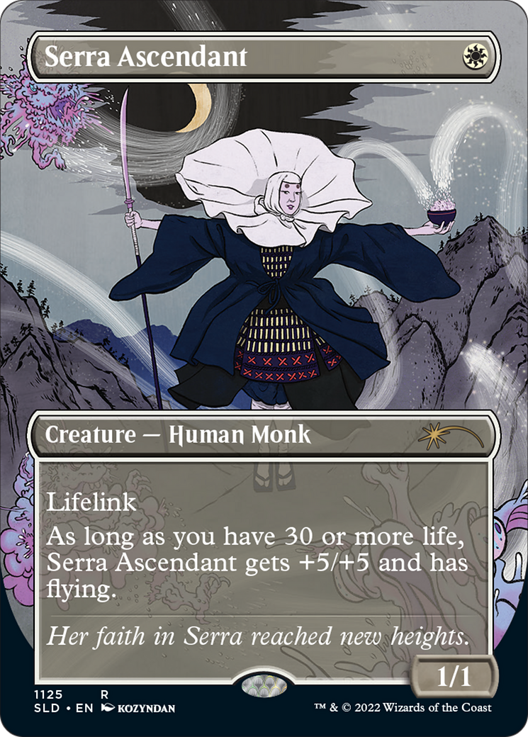 Serra Ascendant (1125) (Borderless) - Foil
