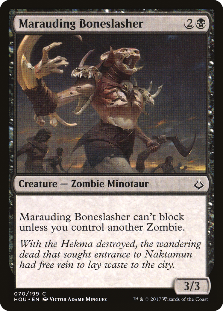 Marauding Boneslasher - Foil