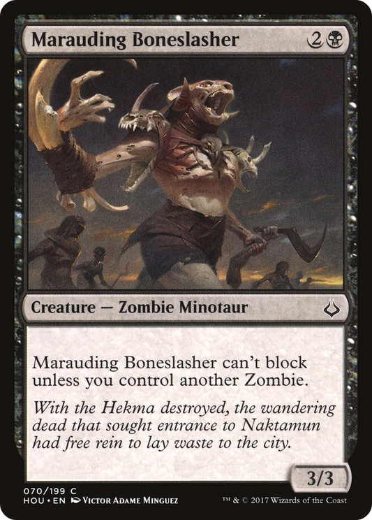 Marauding Boneslasher - Foil