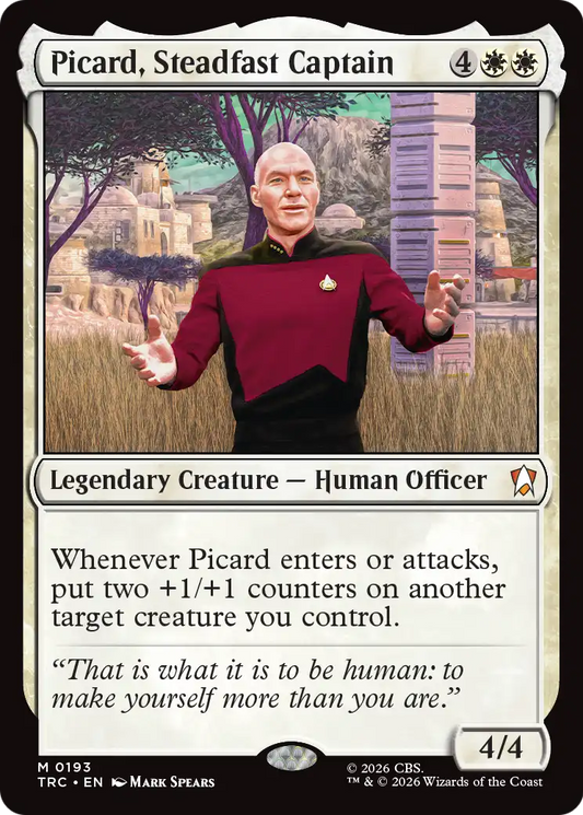 Picard, Steadfast Captain (TRC)