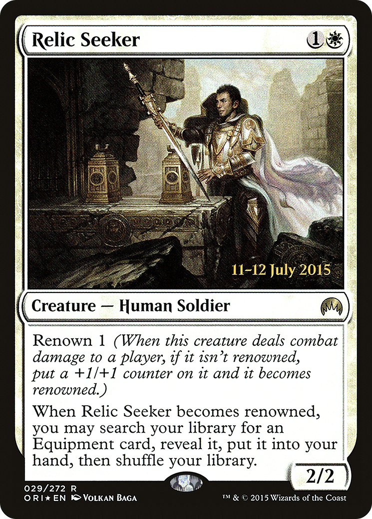 Relic Seeker (029) (Prerelease) - Foil