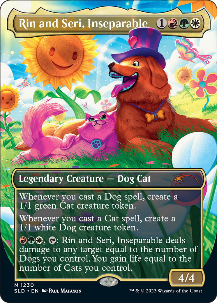 Rin and Seri, Inseparable (1230) (Borderless) - Foil