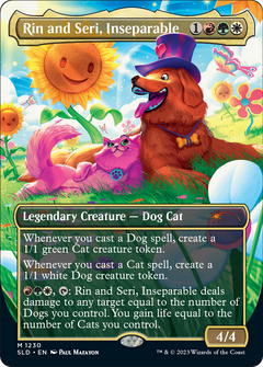 Rin and Seri, Inseparable (1230) (Borderless) - Foil