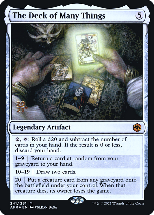 The Deck of Many Things (241) (Prerelease) - Foil